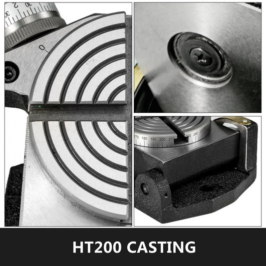010191286296 - 4" VEVOR Rotary Table for Vertical & Horizontal Milling