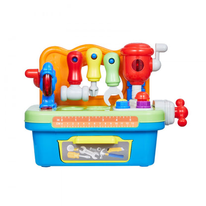 500-1 - Sturdy Toddler Workbench with Lights, Sounds & Tools