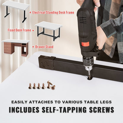 ZWE-BHB-01 - Durable Bamboo Table Top, 220.5 lbs Capacity, Easy Install