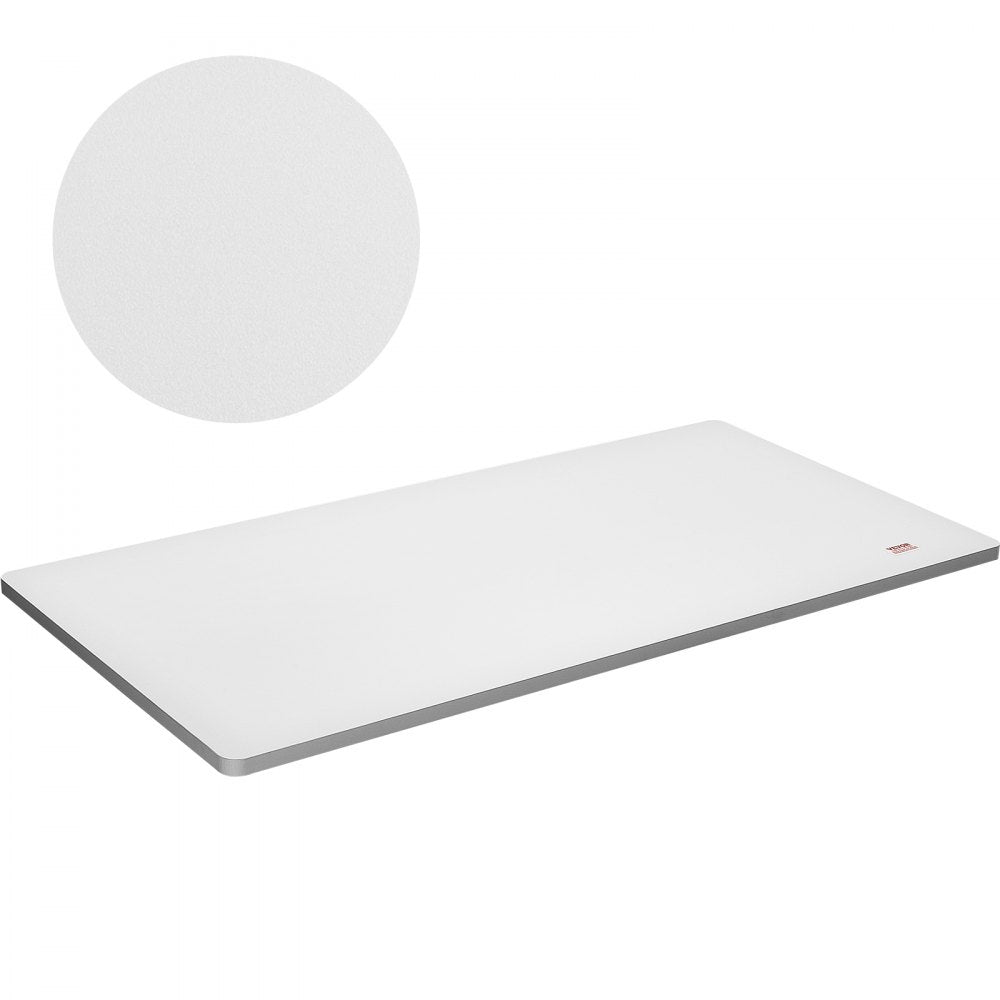 KLWT-02 - 60"x25" White Melamine Tabletop for Adjustable Standing Desks