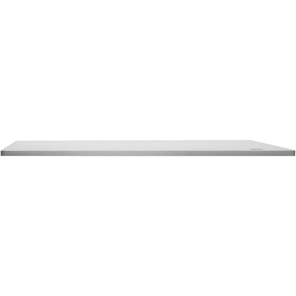 KLWT-02 - 60"x25" White Melamine Tabletop for Adjustable Standing Desks