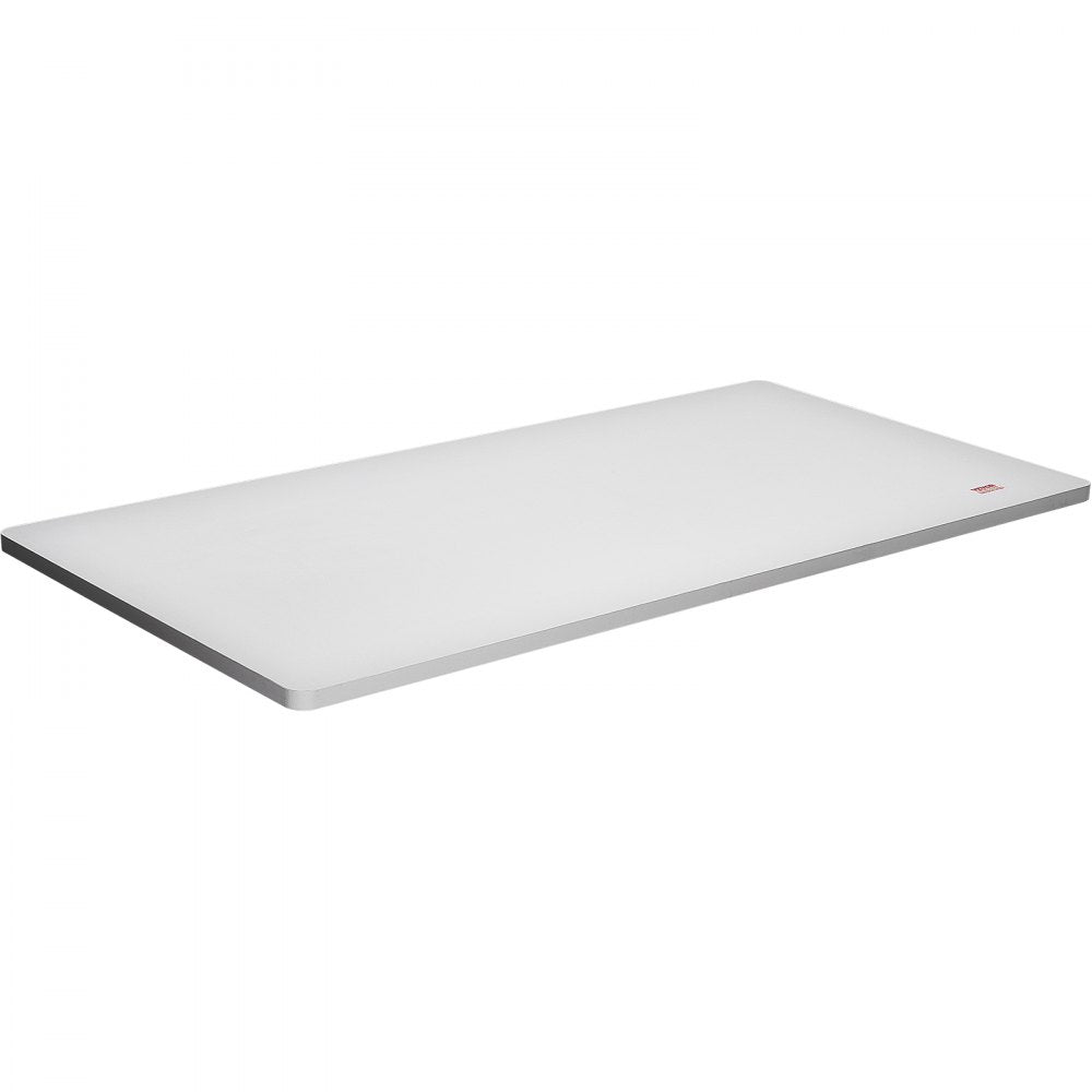 KLWT-02 - 60"x25" White Melamine Tabletop for Adjustable Standing Desks
