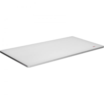 KLWT-02 - 60"x25" White Melamine Tabletop for Adjustable Standing Desks