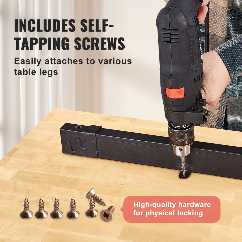 ZWE-FM-02 - 60" x 25" Durable Melamine Tabletop for Office and Crafting