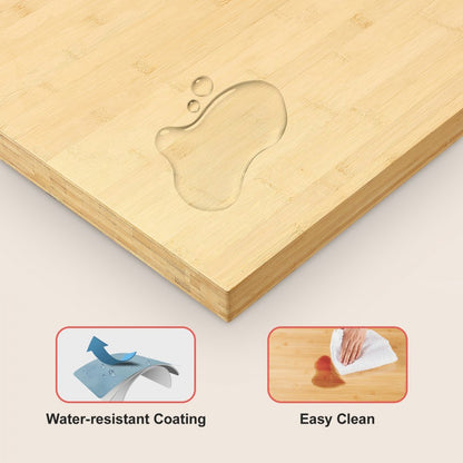 ZWE-ZM-01 - 70.9" Bamboo Table Top, Durable & Easy to Customize