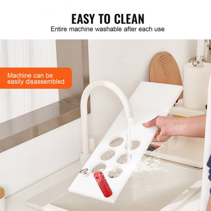 HR-130L-50MM*6-100MM - Efficient Burger Patty Maker for 6-7 Patties at Once