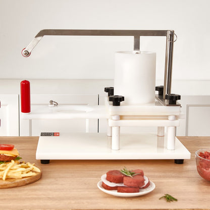 HR-130L-50MM*6-100MM - Efficient Burger Patty Maker for 6-7 Patties at Once