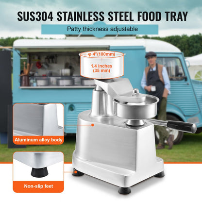 JKH-100 - Heavy-Duty Patty Maker for High-Volume Production