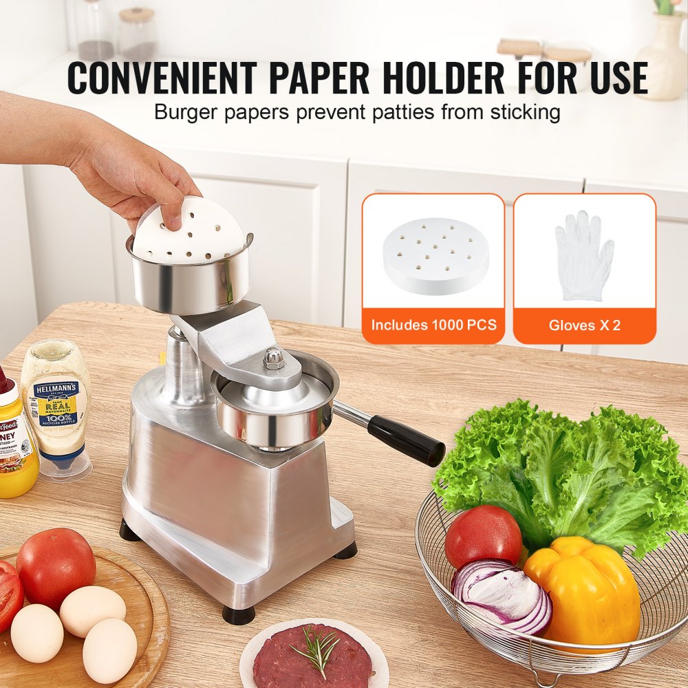 JKH-100 - Heavy-Duty Patty Maker for High-Volume Production
