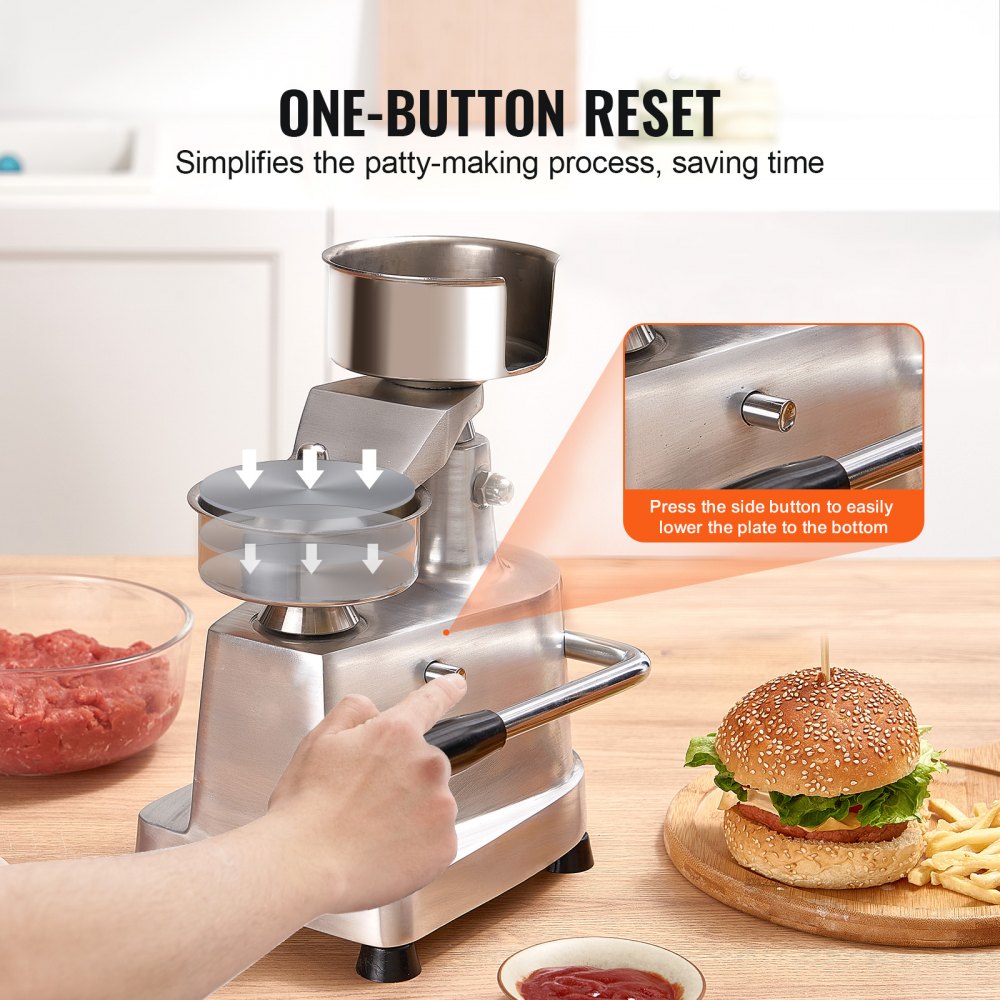JKH-100 - Heavy-Duty Patty Maker for High-Volume Production