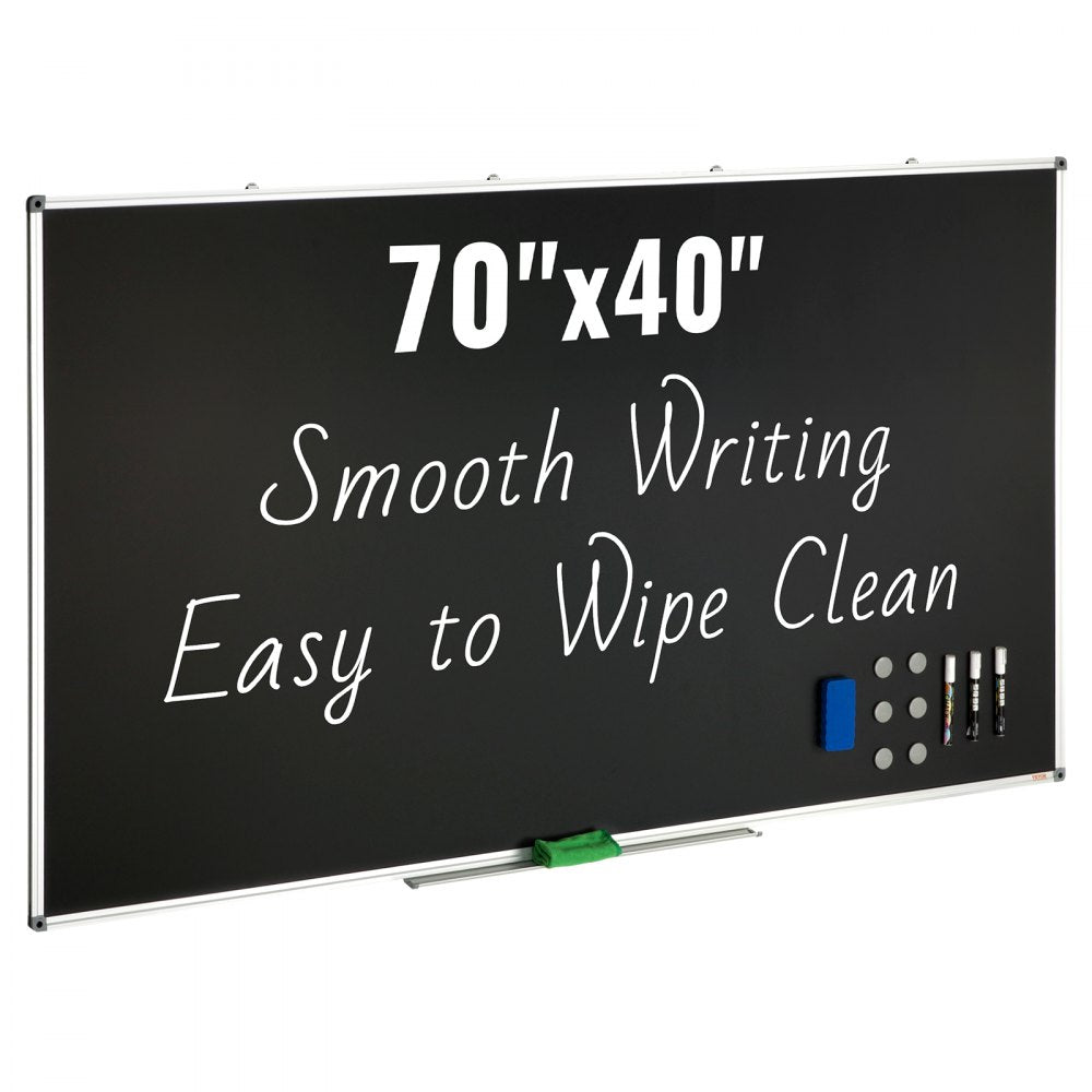 A01B-100175 - 70 x 40 Inch VEVOR Blackboard for Classrooms & Offices