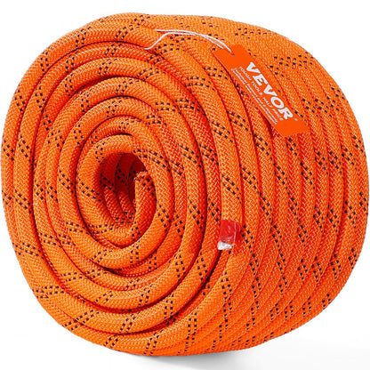 JLDL-12-36 - 1/2" x 120' Double Braided Polyester Rope, 8000 lbs Strength