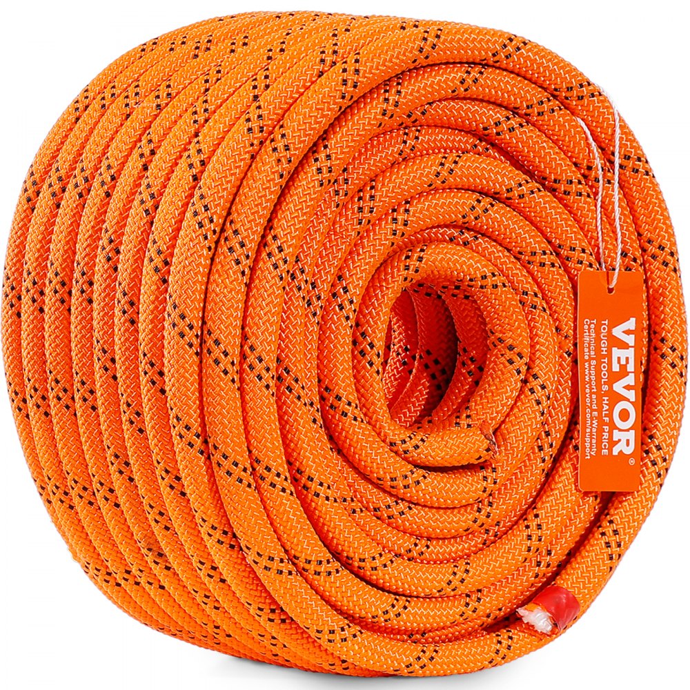JLDL-12-36 - 1/2" x 120' Double Braided Polyester Rope, 8000 lbs Strength
