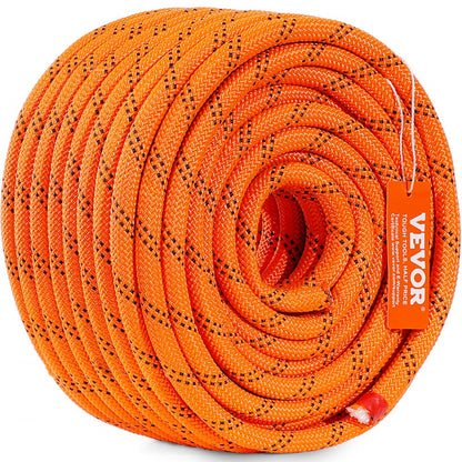 JLDL-12-36 - 1/2" x 120' Double Braided Polyester Rope, 8000 lbs Strength