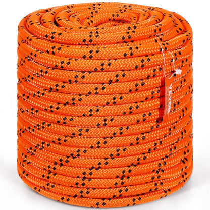 JLDL19-64 - 3/4" x 220ft Double Braided Polyester Rope, 20K LBS Strength