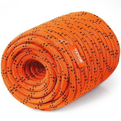 JLDL19-64 - 3/4" x 220ft Double Braided Polyester Rope, 20K LBS Strength