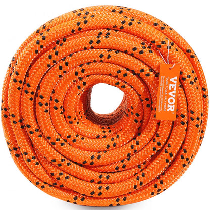 JLDL19-64 - 3/4" x 220ft Double Braided Polyester Rope, 20K LBS Strength