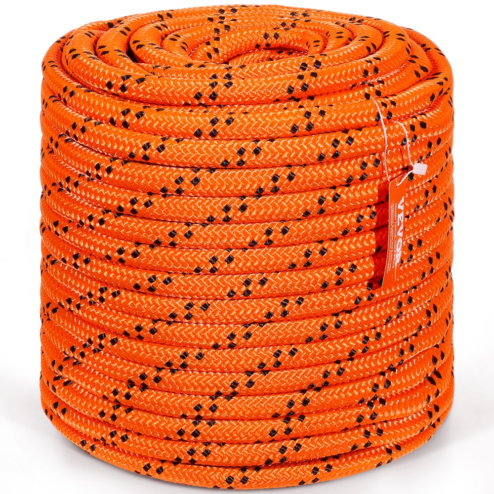 JLDL19-64 - 3/4" x 220ft Double Braided Polyester Rope, 20K LBS Strength