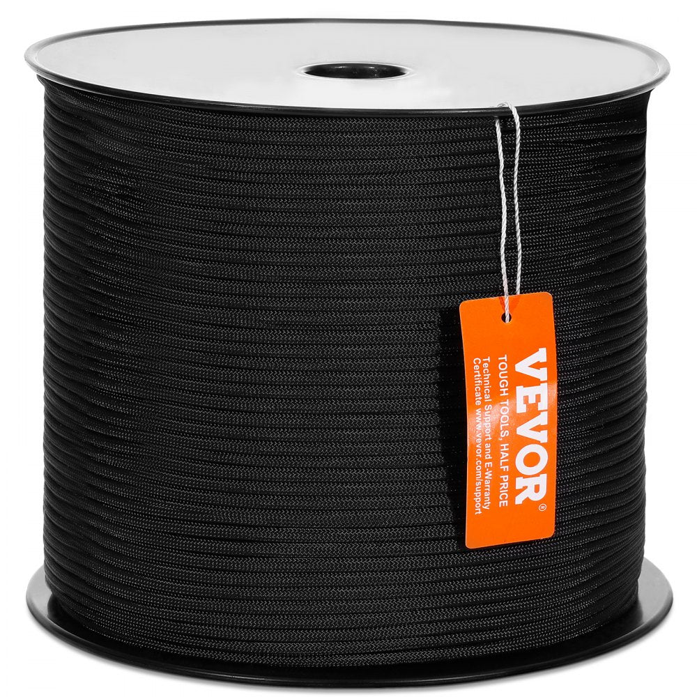 JLDL5-305 - 3/16" Braided Nylon Rope, 1000ft, 720lbs Strength