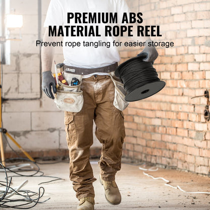 JLDL5-76 - 3/16" VEVOR 250ft Braided Nylon Cord, 720 lbs Strength