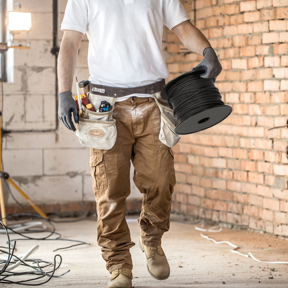 JLDL5-76 - 3/16" VEVOR 250ft Braided Nylon Cord, 720 lbs Strength