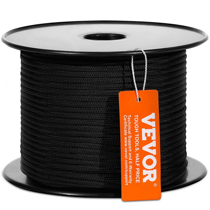 JLDL5-76 - 3/16" VEVOR 250ft Braided Nylon Cord, 720 lbs Strength