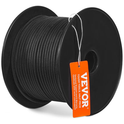 JLDL5-76 - 3/16" VEVOR 250ft Braided Nylon Cord, 720 lbs Strength