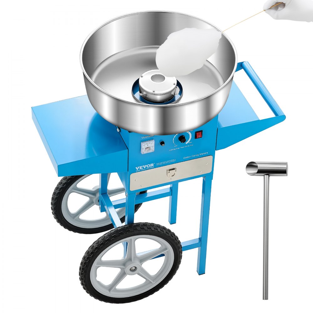 MHTJJPHCO1-S - 1000W Cotton Candy Maker with Large Bowl for Parties