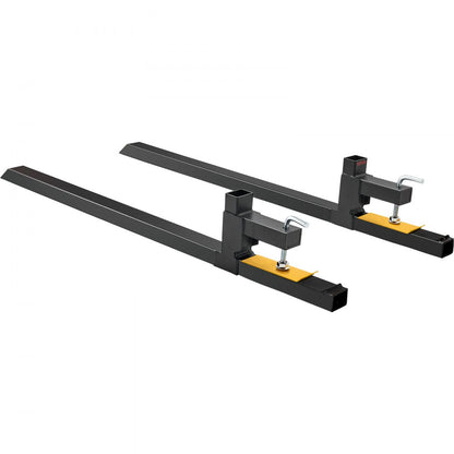 HC60-2000 - Durable 60" Pallet Forks with 2000 lbs Capacity for Loader Buckets