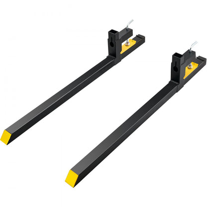 HC60-2000 - Durable 60" Pallet Forks with 2000 lbs Capacity for Loader Buckets