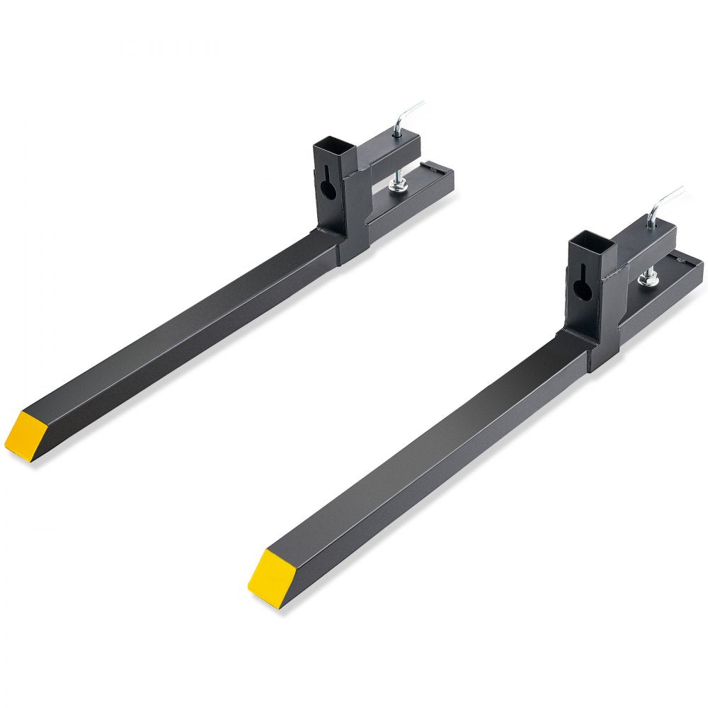 HC43-2000 - Heavy-Duty 43" Pallet Forks for 2000 lbs Capacity Tractor Use