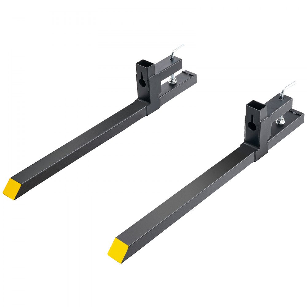 HC43-2000 - Heavy-Duty 43" Pallet Forks for 2000 lbs Capacity Tractor Use