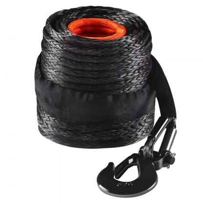 JLWR9.5-30 - 3/8" x 100' Heavy-Duty Synthetic Winch Rope for SUVs and Trucks