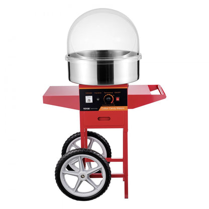 MHTJJPHC01 - High-Yield Electric Cotton Candy Machine with Stainless Steel Bowl