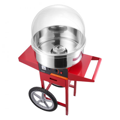 MHTJJPHC01 - High-Yield Electric Cotton Candy Machine with Stainless Steel Bowl