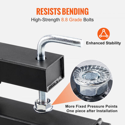 HC43-2000T - Heavy-Duty Clamp-On Pallet Forks with 2000 lbs Capacity