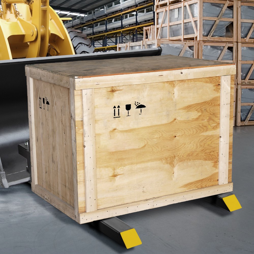 HC43-2000T - Heavy-Duty Clamp-On Pallet Forks with 2000 lbs Capacity