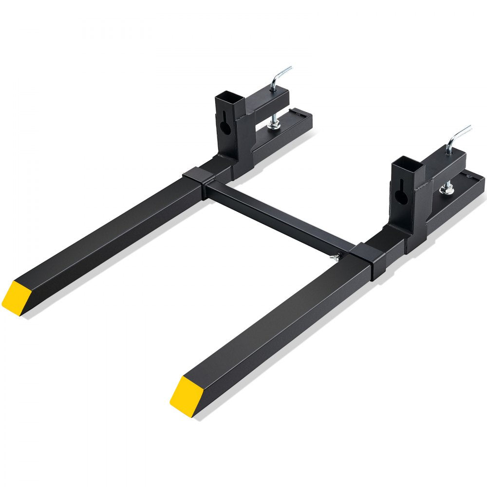 HC43-2000T - Heavy-Duty Clamp-On Pallet Forks with 2000 lbs Capacity