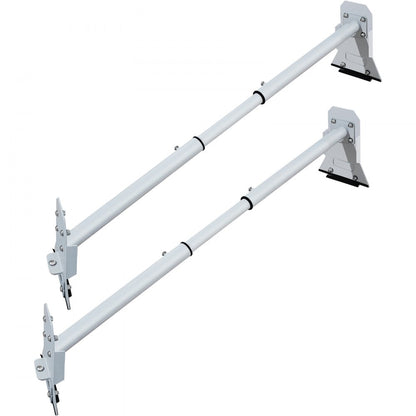 SYZ-00101 - Adjustable Steel Ladder Rack for Vans, 46.5"-68.1" Length