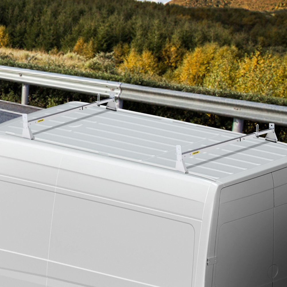 SYZ-00108 - Adjustable Steel Roof Rack for Vans, 331 LBS Capacity