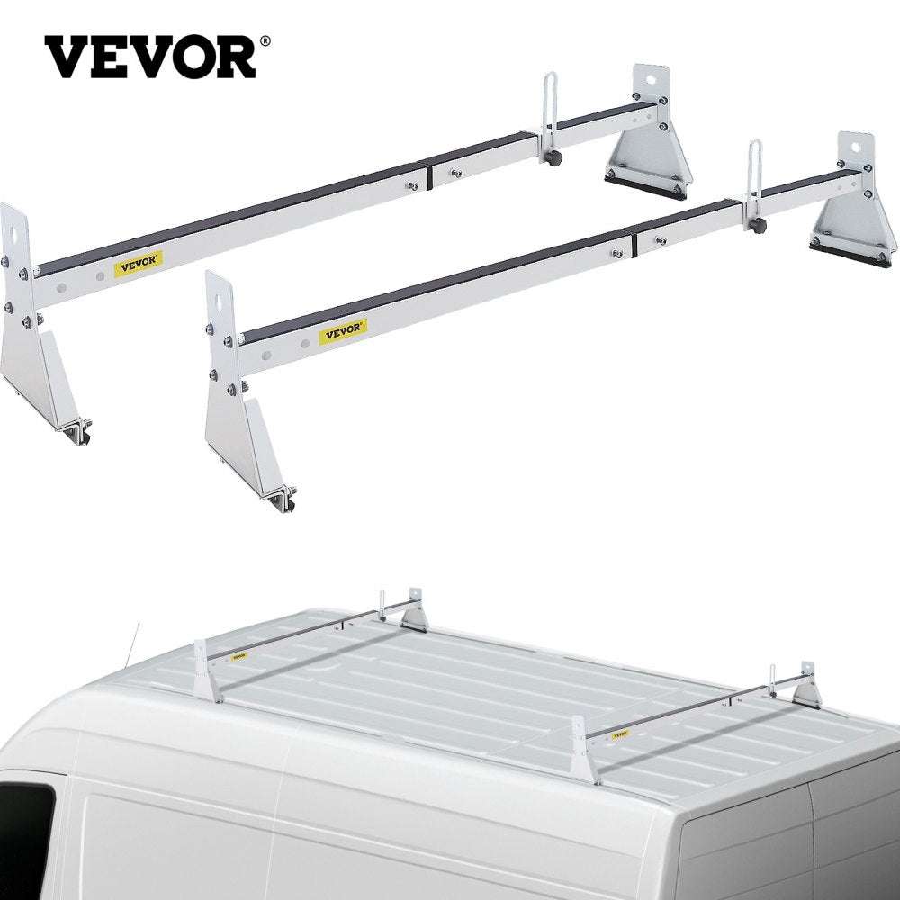 SYZ-00108 - Adjustable Steel Roof Rack for Vans, 331 LBS Capacity