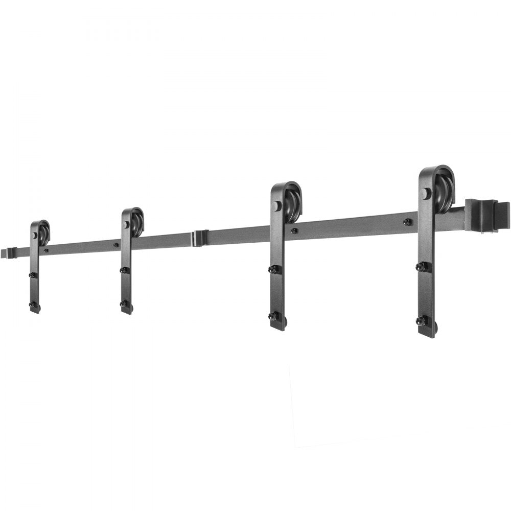 VV-HDGCDGM-SMDGJX9FT - 9FT Heavy-Duty Barn Door Hardware Kit for 330 lbs Capacity