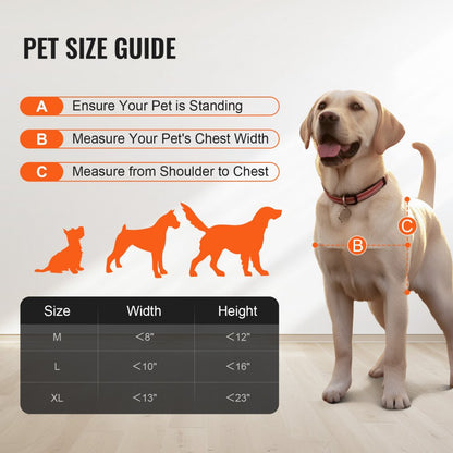 CWM03-M - Durable Dog Door for Sliding Glass, Adjustable 75 7/8" - 80 11/16"