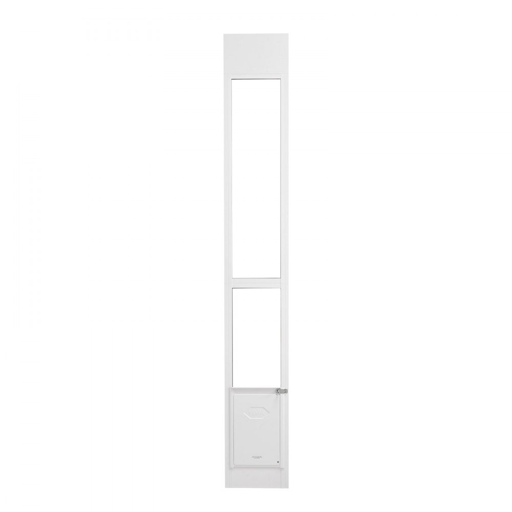 CWM03-M - Durable Dog Door for Sliding Glass, Adjustable 75 7/8" - 80 11/16"