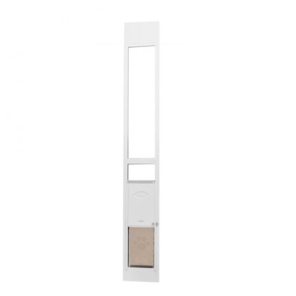 CWM03-M - Durable Dog Door for Sliding Glass, Adjustable 75 7/8" - 80 11/16"
