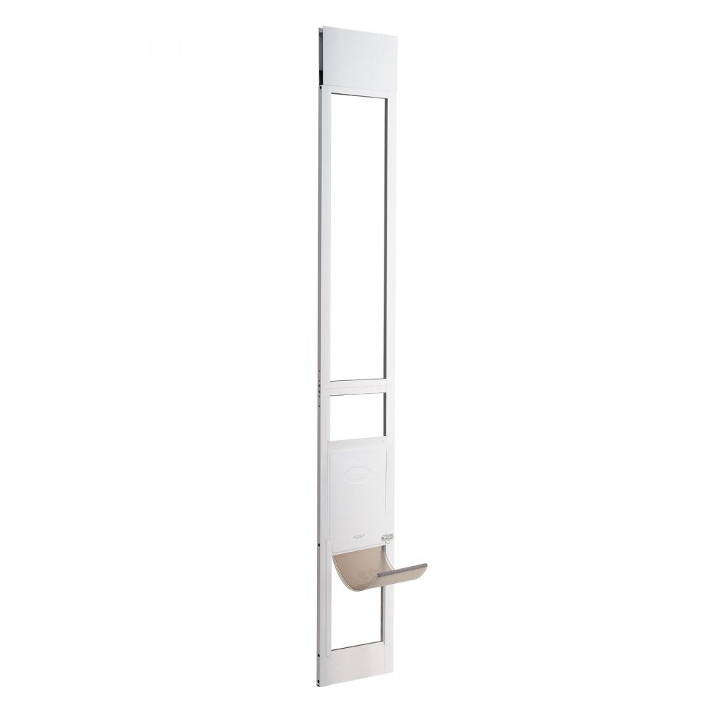 CWM03-M - Durable Dog Door for Sliding Glass, Adjustable 75 7/8" - 80 11/16"