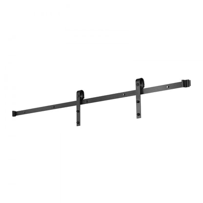 6FT-2D-5K-H - Heavy-Duty 6FT Barn Door Hardware Kit, Support 330 lbs