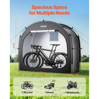 GXSKU1 - Waterproof Bike Storage Tent for 1-2 Bikes with Ventilation