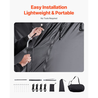 GXSKU1 - Waterproof Bike Storage Tent for 1-2 Bikes with Ventilation