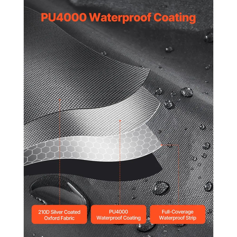 GXSKU2 - Waterproof 3-4 Bike Storage Tent with Fiberglass Frame